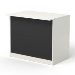 Клиентский стол Эксперт, Белый и Черный