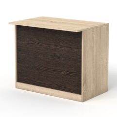 Клиентский стол Эксперт, Дуб Сонома + Дуб Венге