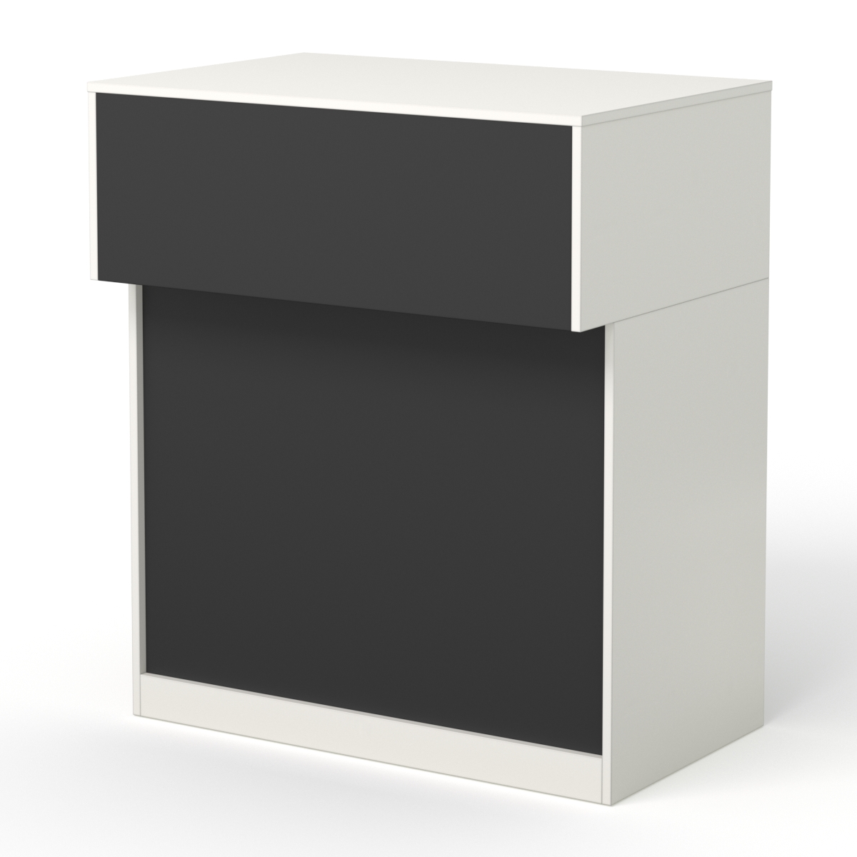 Прилавок Эксперт №5, Белый и Черный