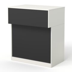 Прилавок Эксперт №6, Белый и Черный