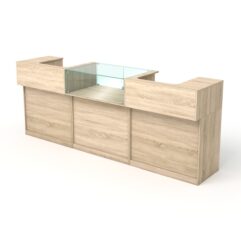 Комплект прилавков и кассовых столов Эксперт №1, Дуб Сонома