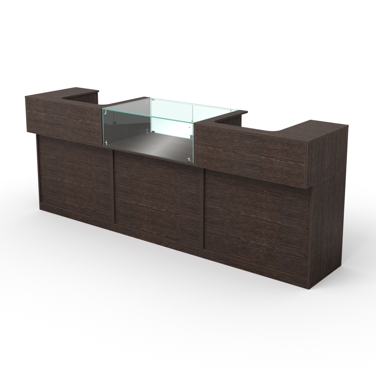 Комплект прилавков и кассовых столов Эксперт №1, Дуб Венге