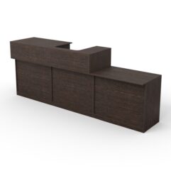 Комплект прилавков и кассовых столов Эксперт №3, Дуб Венге