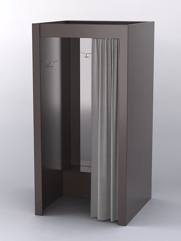 Примерочная МОДЕРН №1, Дуб Венге