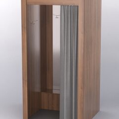 Примерочная МОДЕРН №1, Орех