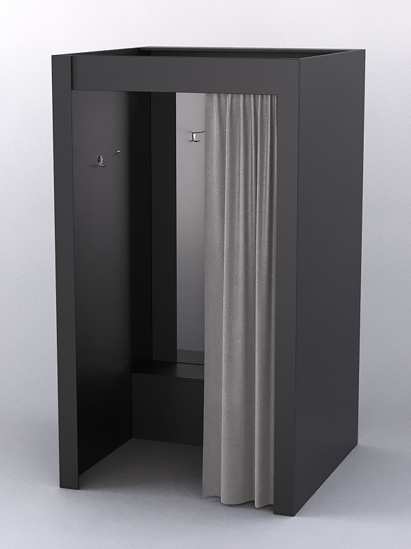 Примерочная МОДЕРН №1А, Черный