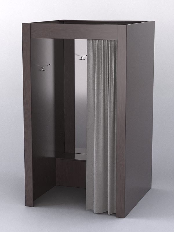 Примерочная МОДЕРН №1А, Дуб Венге