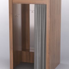 Примерочная МОДЕРН №1А, Орех