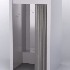 Примерочная МОДЕРН №1А, Серый