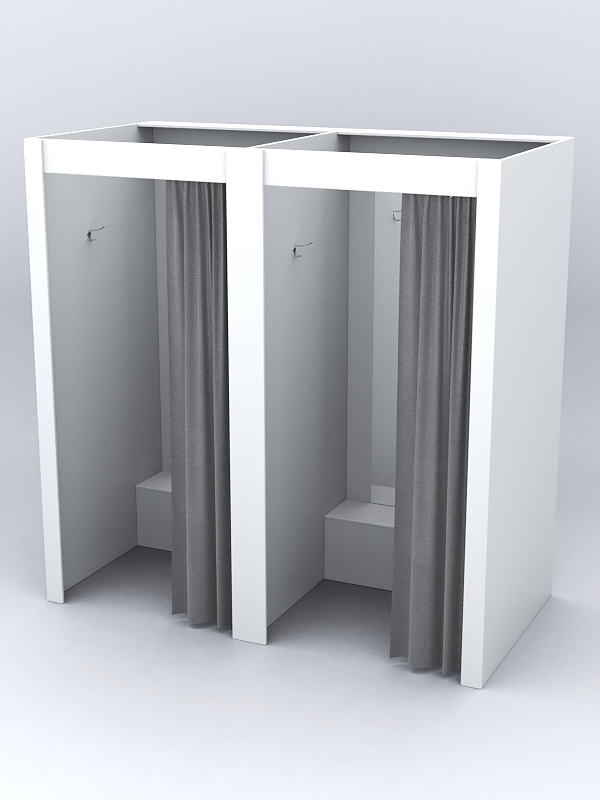 Комплект примерочных МОДЕРН №1, Белый