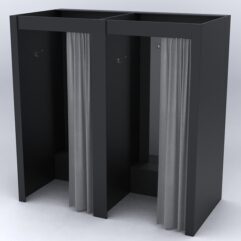 Комплект примерочных МОДЕРН №1, Черный