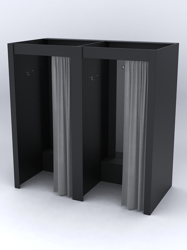 Комплект примерочных МОДЕРН №1, Черный