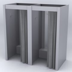 Комплект примерочных МОДЕРН №1, Серый