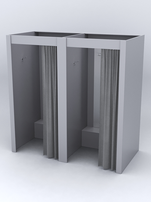 Комплект примерочных МОДЕРН №1, Серый