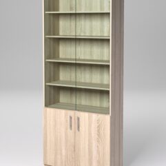 Стеллаж ДОМАШНИЙ для книг №1, Дуб Сонома