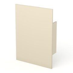 Заглушка фасада кассового стола РИВЬЕРА, Крем Вайс