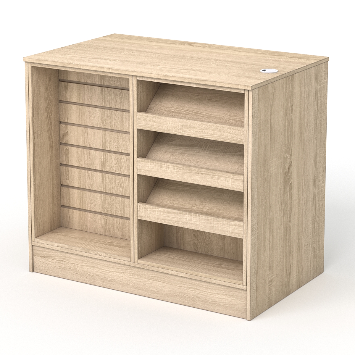 Кассовый стол РИВЬЕРА №1, Дуб Сонома