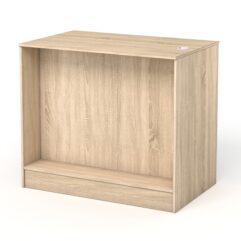 Каркас кассового стола РИВЬЕРА на 2 модуля, Дуб Сонома