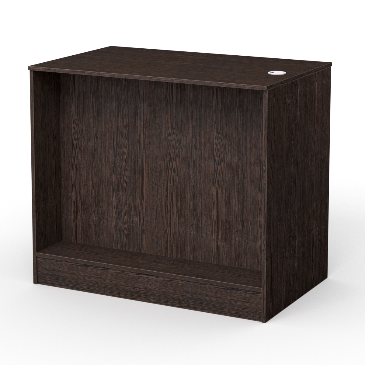 Каркас кассового стола РИВЬЕРА на 2 модуля, Дуб Венге