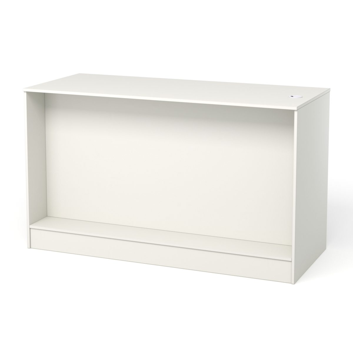 Каркас кассового стола РИВЬЕРА на 3 модуля, Белый