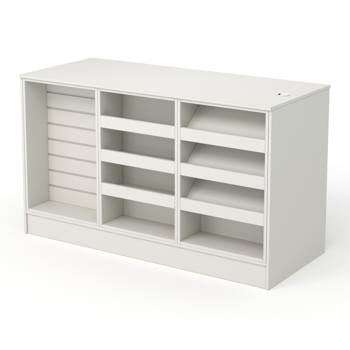 Кассовый стол РИВЬЕРА №2, Белый