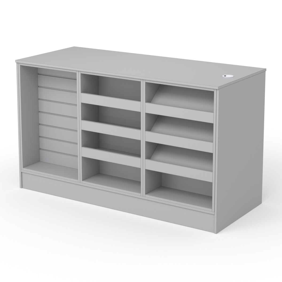 Кассовый стол РИВЬЕРА №2, Серый