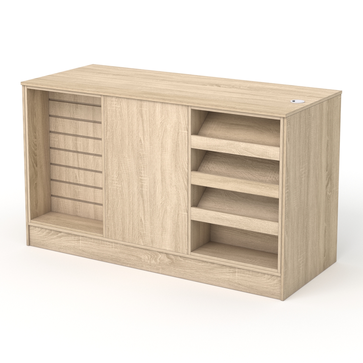 Кассовый стол РИВЬЕРА №3, Дуб Сонома