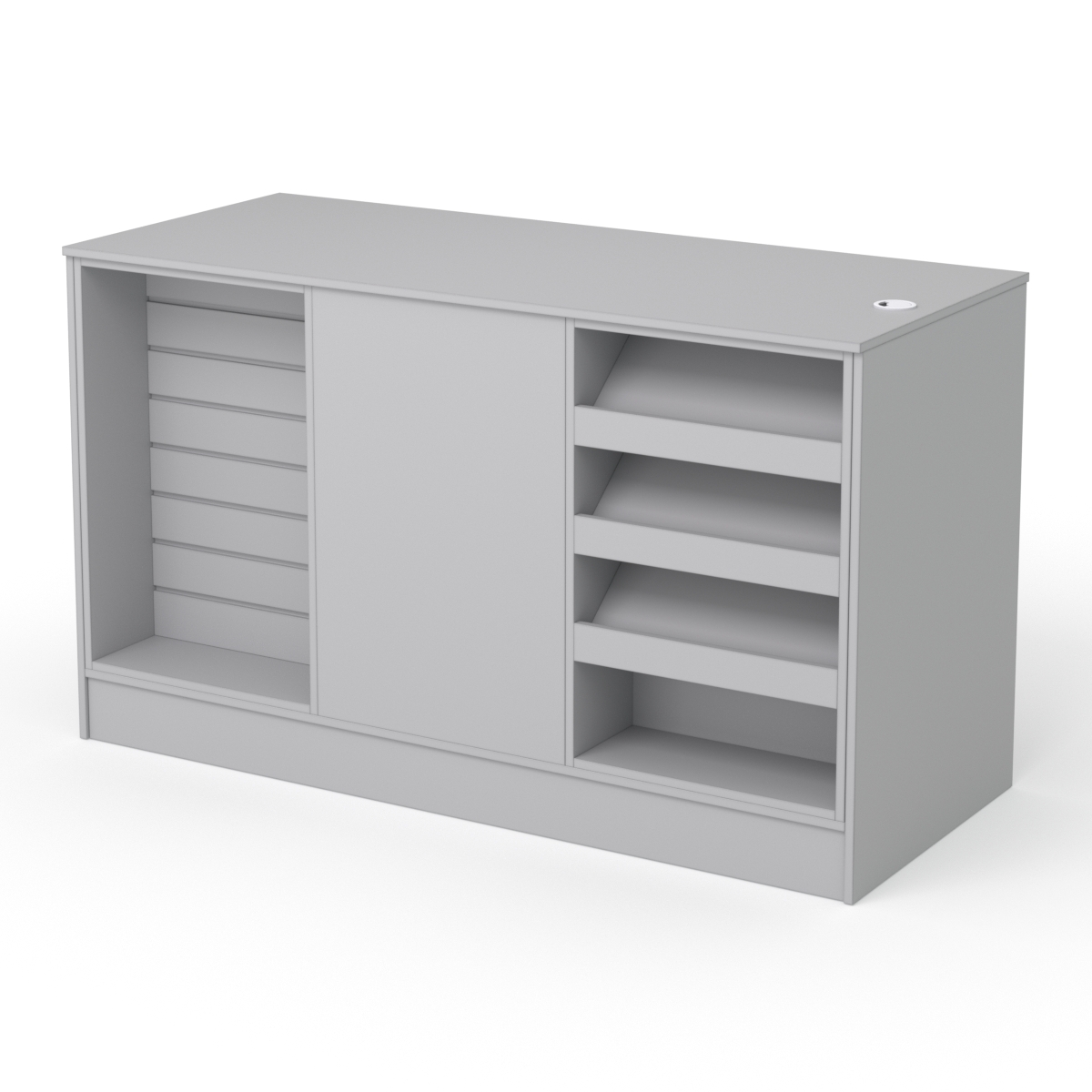 Кассовый стол РИВЬЕРА №3, Серый