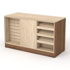 Кассовый стол РИВЬЕРА №3, Орех + Дуб Сонома