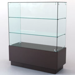 Прилавок для профессиональной косметики для волос АЛЬТЕРНА №3 правосторонний, Дуб Венге