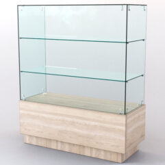 Прилавок для профессиональной косметики для волос АЛЬТЕРНА №3 правосторонний, Дуб Сонома