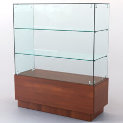 Прилавок для профессиональной косметики для волос АЛЬТЕРНА №3 правосторонний, Орех