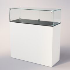 Прилавок для очков ЛОРНЕТ №1, Черный+Белый