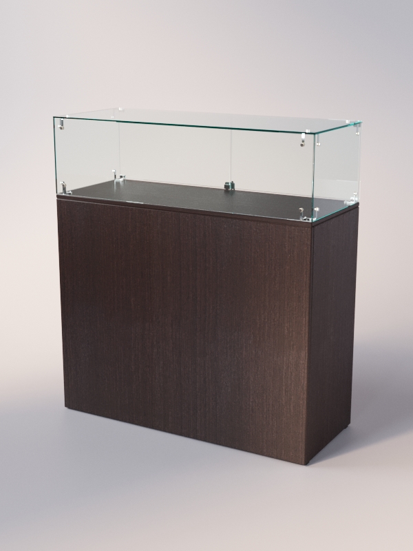 Прилавок для очков ЛОРНЕТ №1, Дуб Венге