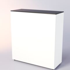 Прилавок для очков ЛОРНЕТ №4 выкатной, Черный+Белый