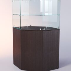 Прилавок для очков ЛОРНЕТ №5, Дуб Венге