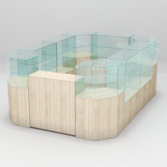 Торговый островок для очков ЛОРНЕТ №1, Дуб Сонома