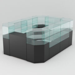 Торговый островок для очков ЛОРНЕТ №2, Черный