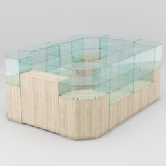 Торговый островок для очков ЛОРНЕТ №2, Дуб Сонома