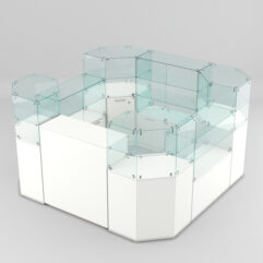 Торговый островок для очков ЛОРНЕТ №5, Белый