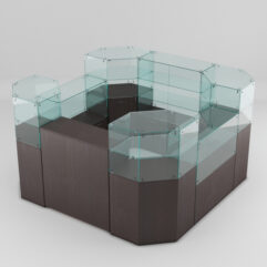 Торговый островок для очков ЛОРНЕТ №5, Дуб Венге