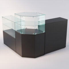 Торговый островок для очков ЛОРНЕТ №8, Черный