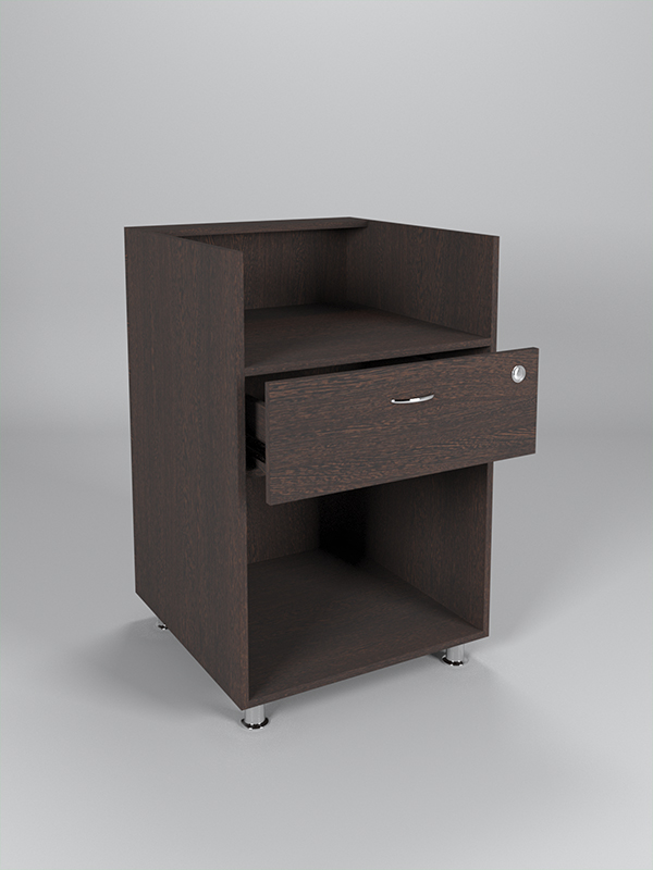 Прилавок КЛАССИКА №1, Дуб Венге