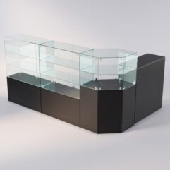 Торговый островок для очков ЛОРНЕТ №10, Черный