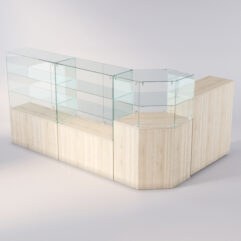 Торговый островок для очков ЛОРНЕТ №10, Дуб Сонома