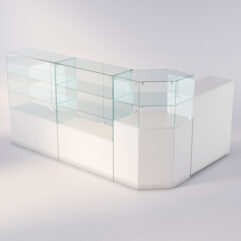 Торговый островок для очков ЛОРНЕТ №10, Серый