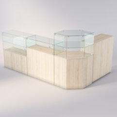 Торговый островок для очков ЛОРНЕТ №11, Дуб Сонома