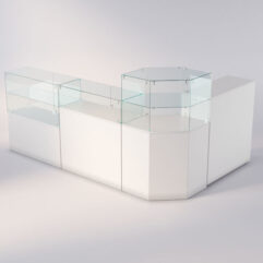 Торговый островок для очков ЛОРНЕТ №11, Серый