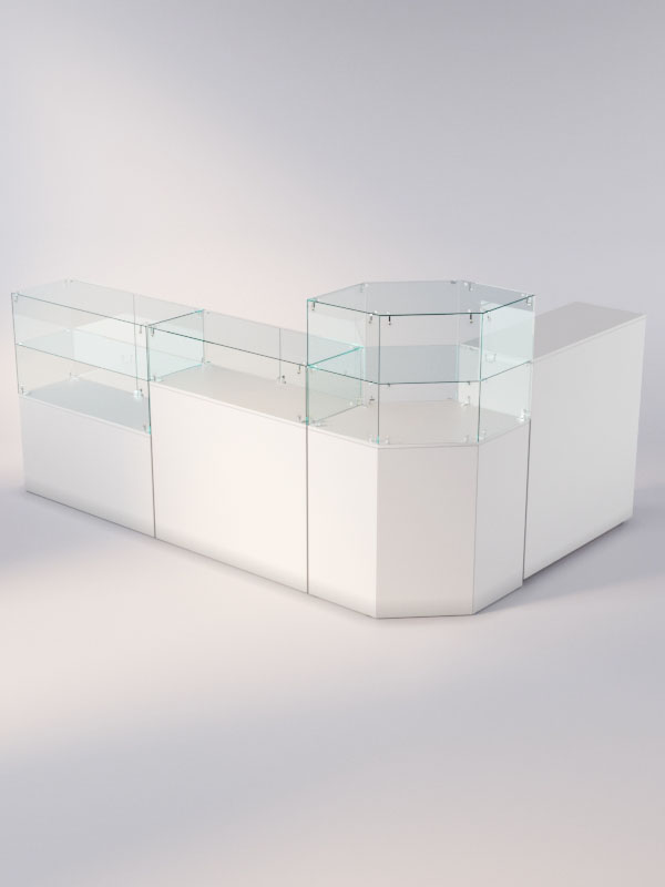 Торговый островок для очков ЛОРНЕТ №11, Серый