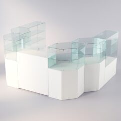 Торговый островок для очков ЛОРНЕТ №12, Белый